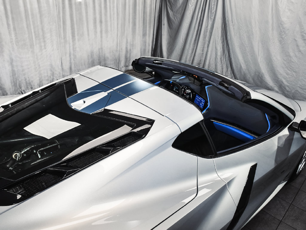 Used 2023 Chevrolet Corvette Stingray Premium Cpe w/ Body-Color Dual Roof Package RWD image 78