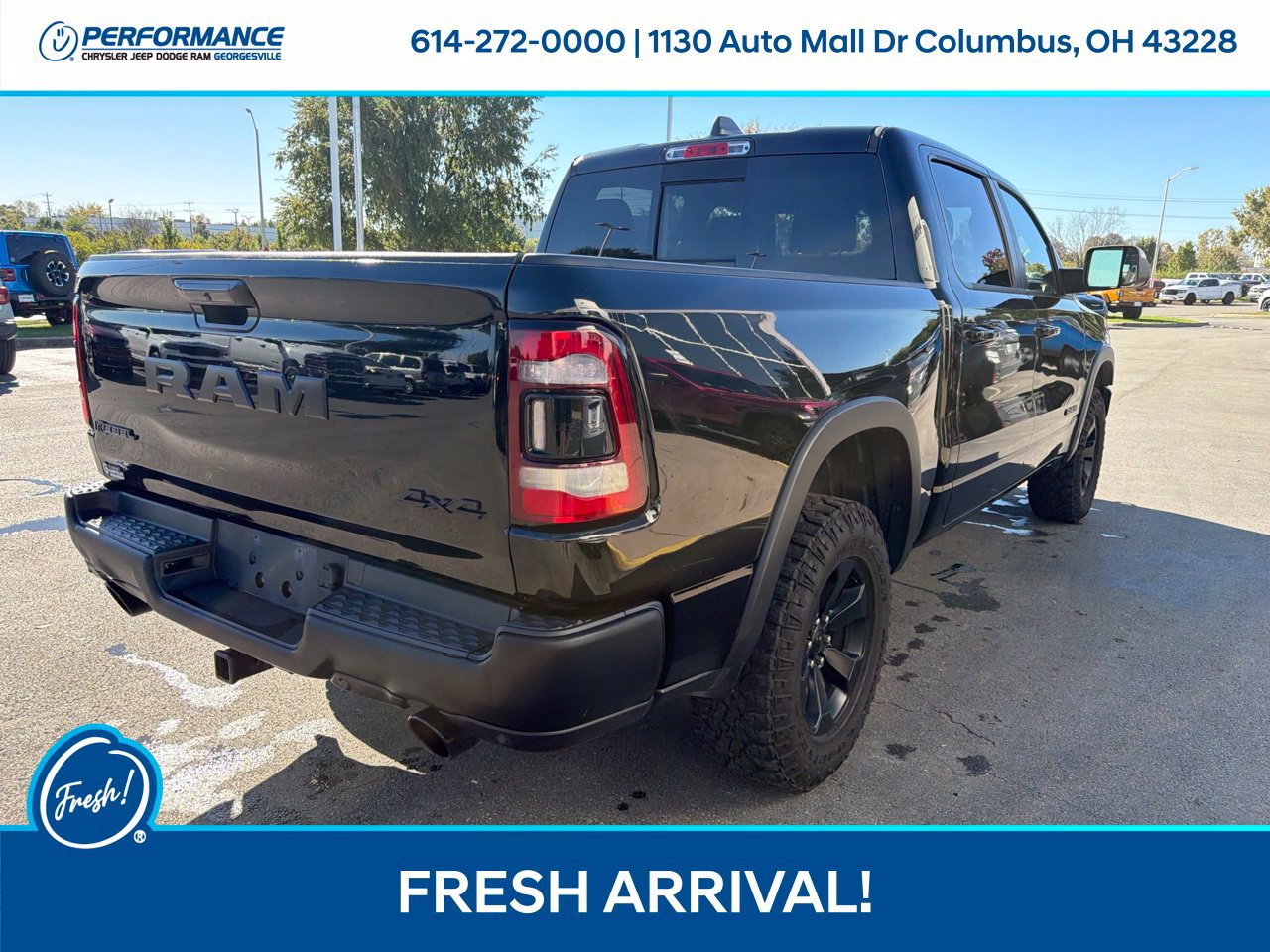 Used 2021 RAM 1500 Rebel w/ Leather & Sound Group AWD/4WD image 10