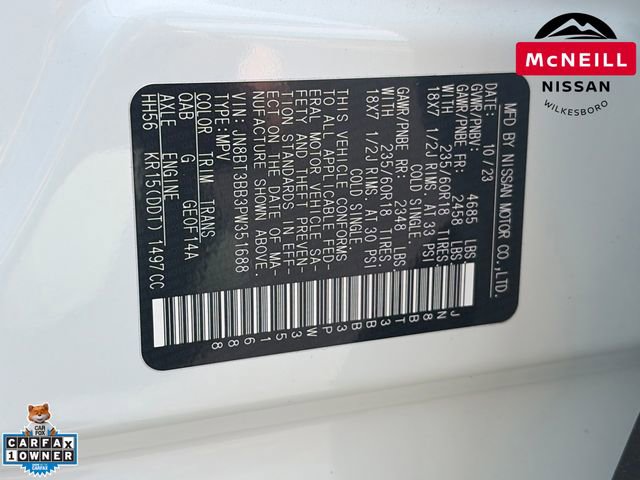 Used 2023 Nissan Rogue SV AWD/4WD image 30