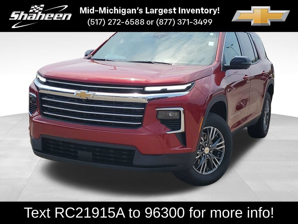 Used 2025 Chevrolet Traverse LT w/ Driver Confidence Package AWD/4WD image 1