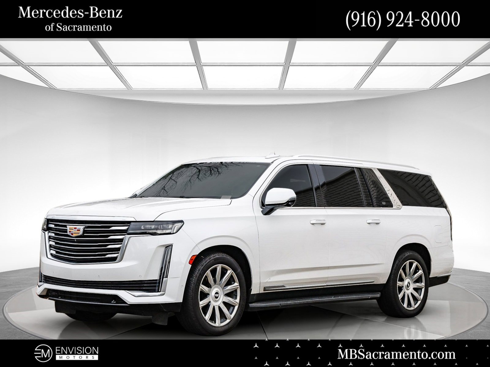 Used 2021 Cadillac Escalade ESV Premium Luxury Platinum image 1