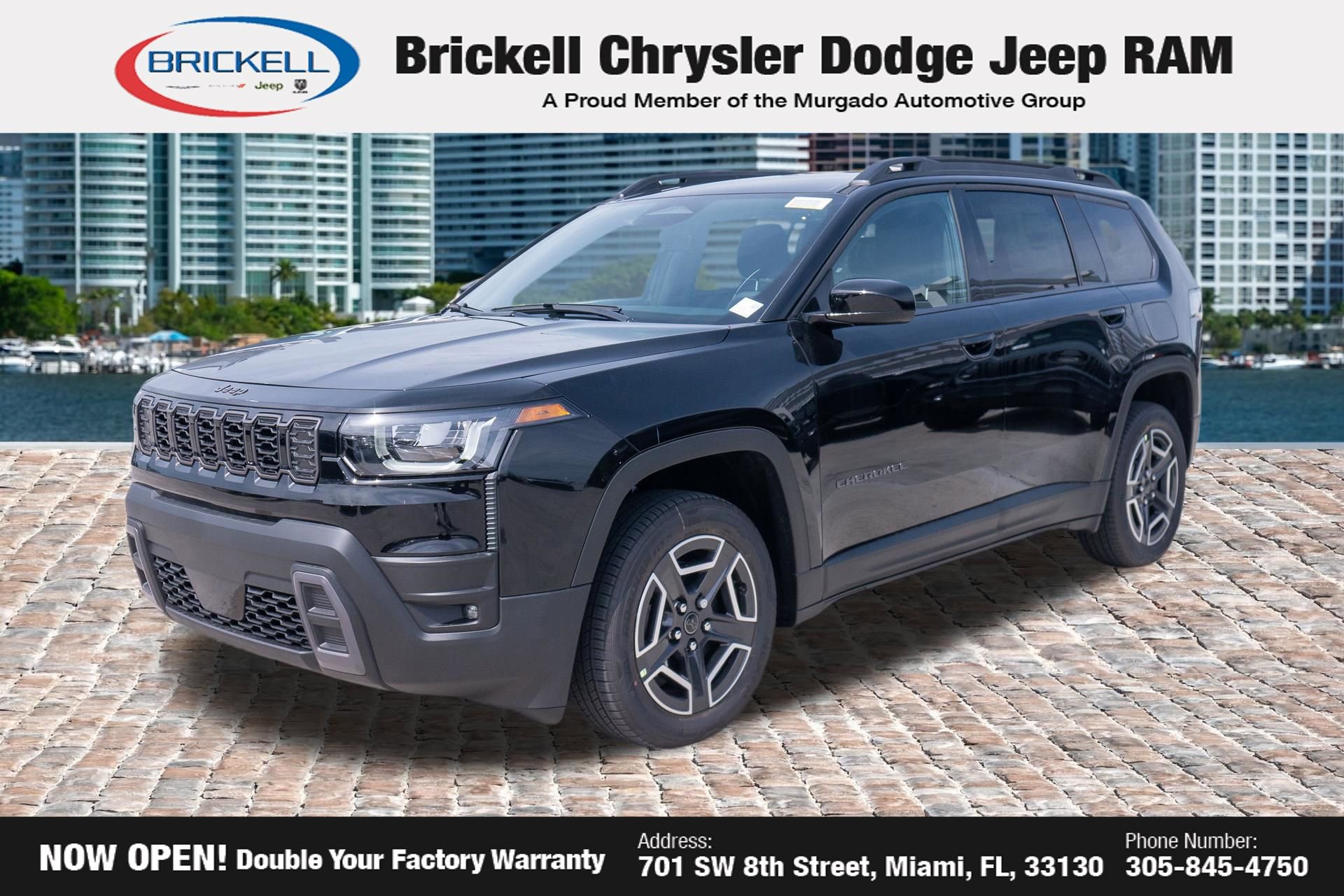 New 2026 Jeep Cherokee Laredo AWD/4WD image 1