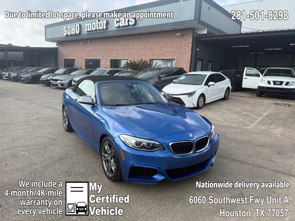 Used 2016 BMW M235i xDrive Convertible image 1