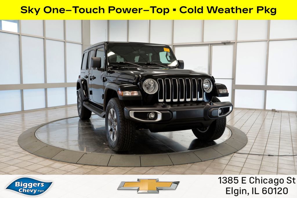 Used 2021 Jeep Wrangler Unlimited Sahara image 1