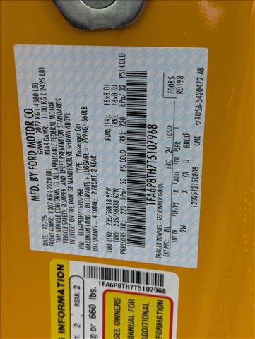 New 2026 Ford Mustang Coupe image 16