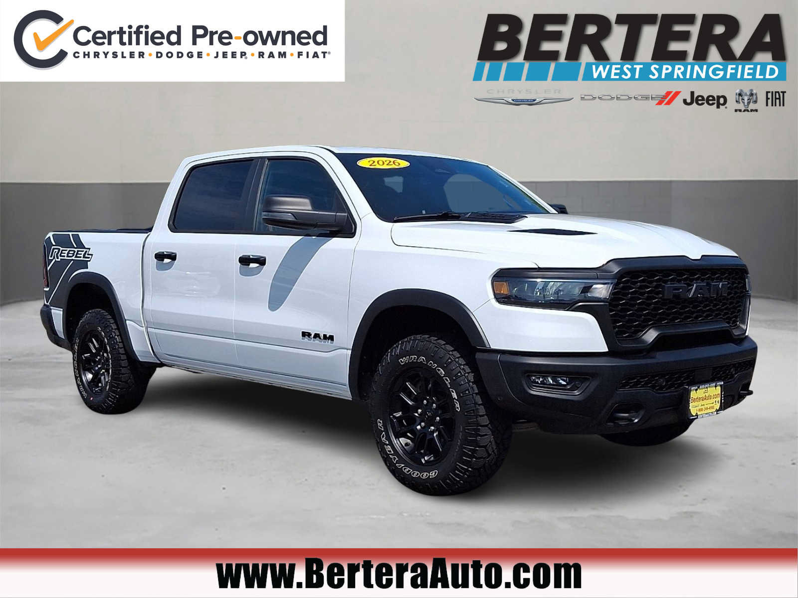 Used 2026 RAM 1500 Rebel w/ Rebel Level 1 Equipment Group