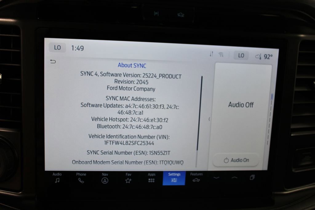 New 2025 Ford F150 Tremor w/ Equipment Group 402A High image 54