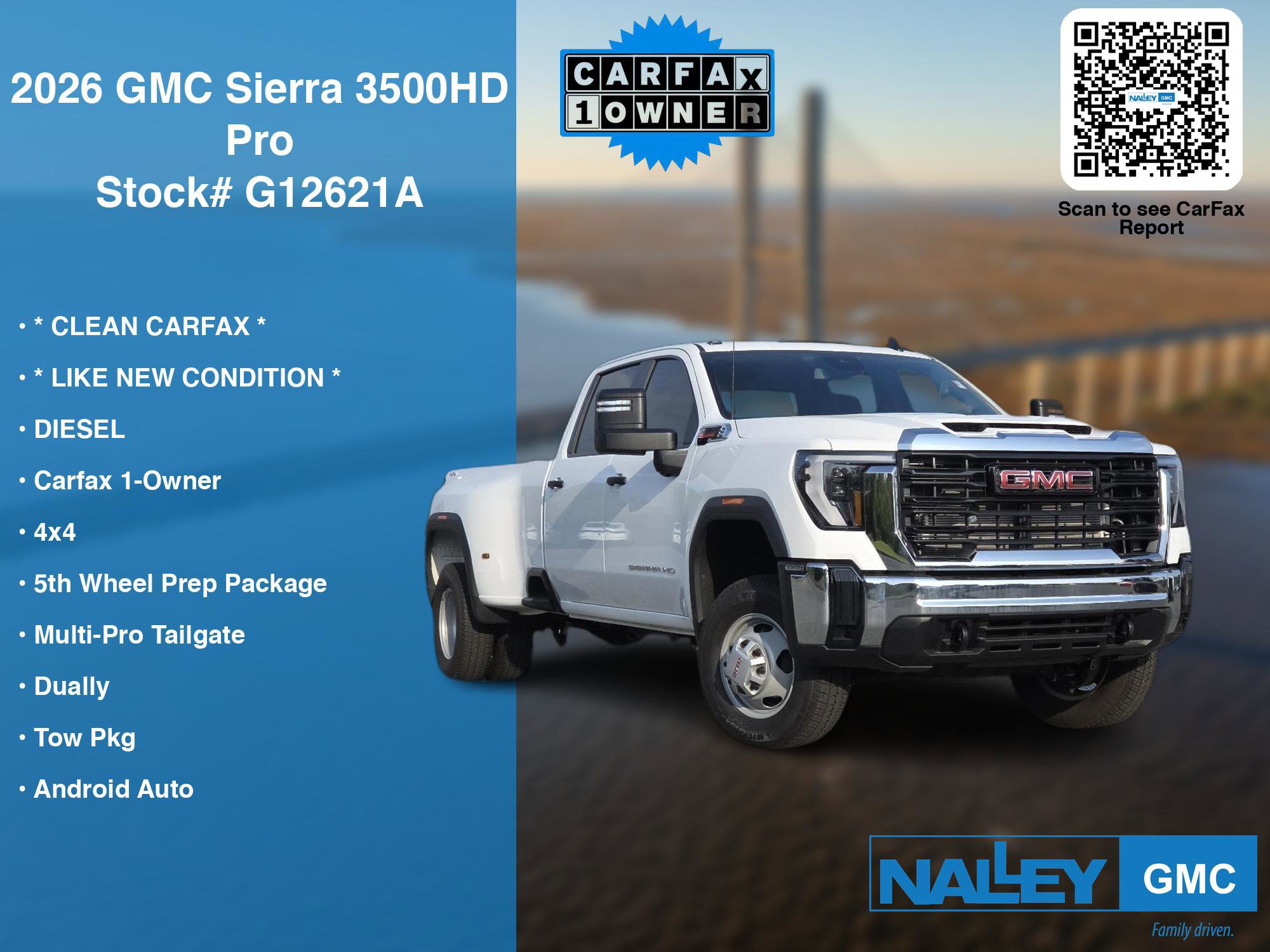 Used 2026 GMC Sierra 3500 Pro AWD/4WD image 7