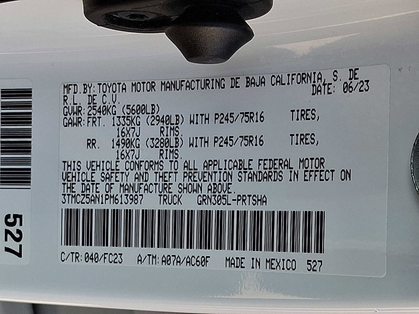 Used 2023 Toyota Tacoma SR5 image 26