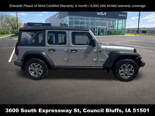 Used 2018 Jeep Wrangler Unlimited Sport AWD/4WD image 2