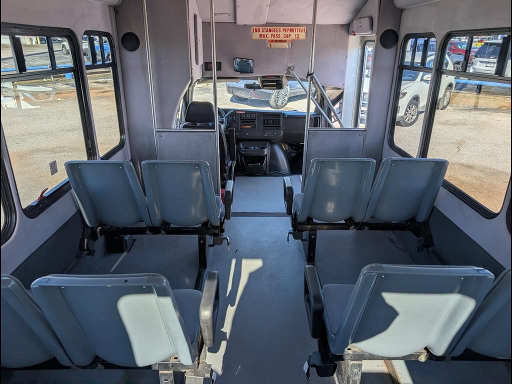 Used 2015 Chevrolet Express 3500 w/ Shuttle Bus Package RWD image 14