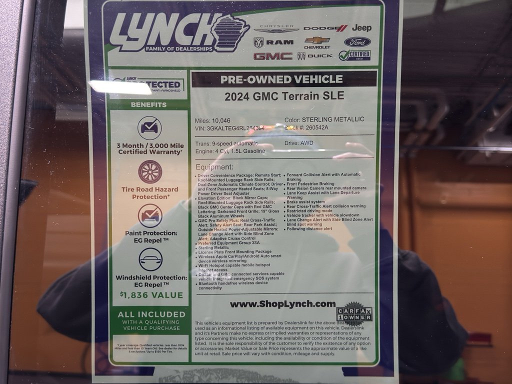 Used 2024 GMC Terrain SLE w/ Driver Convenience Package image 38