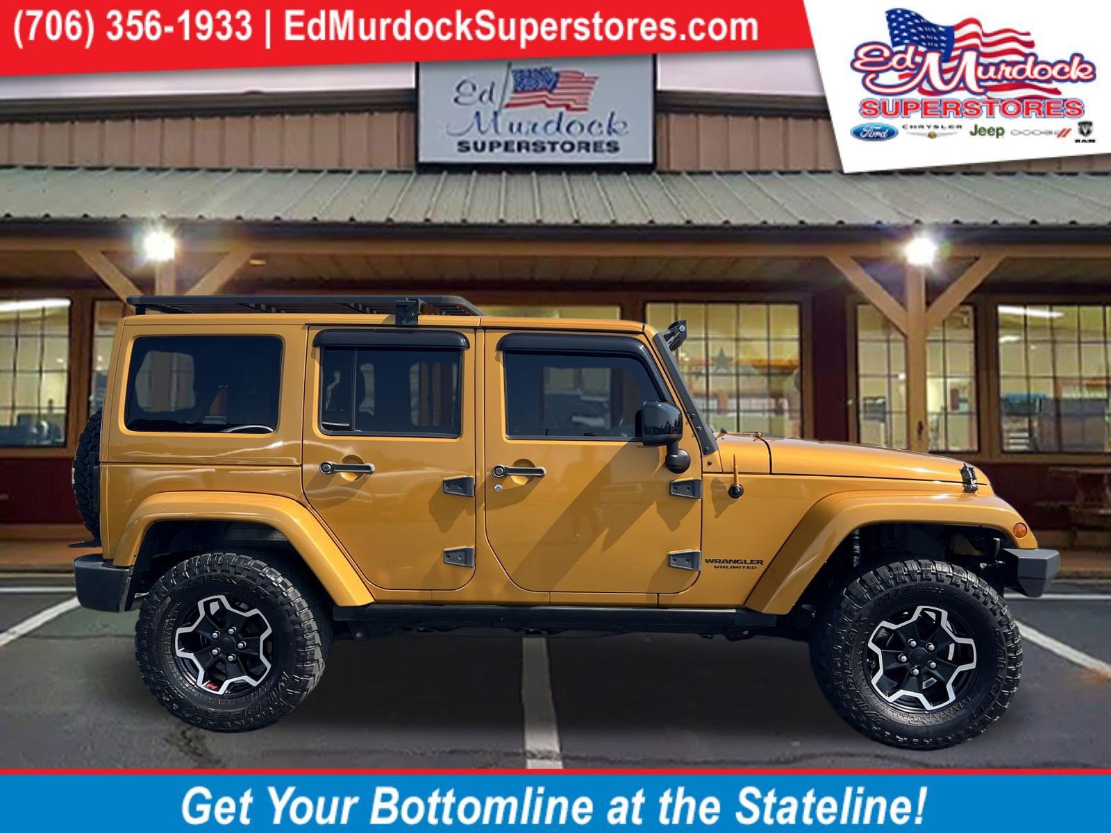 Used 2014 Jeep Wrangler Unlimited Sahara AWD/4WD image 1