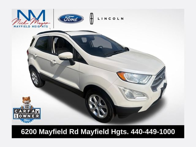 Used 2020 Ford EcoSport SE