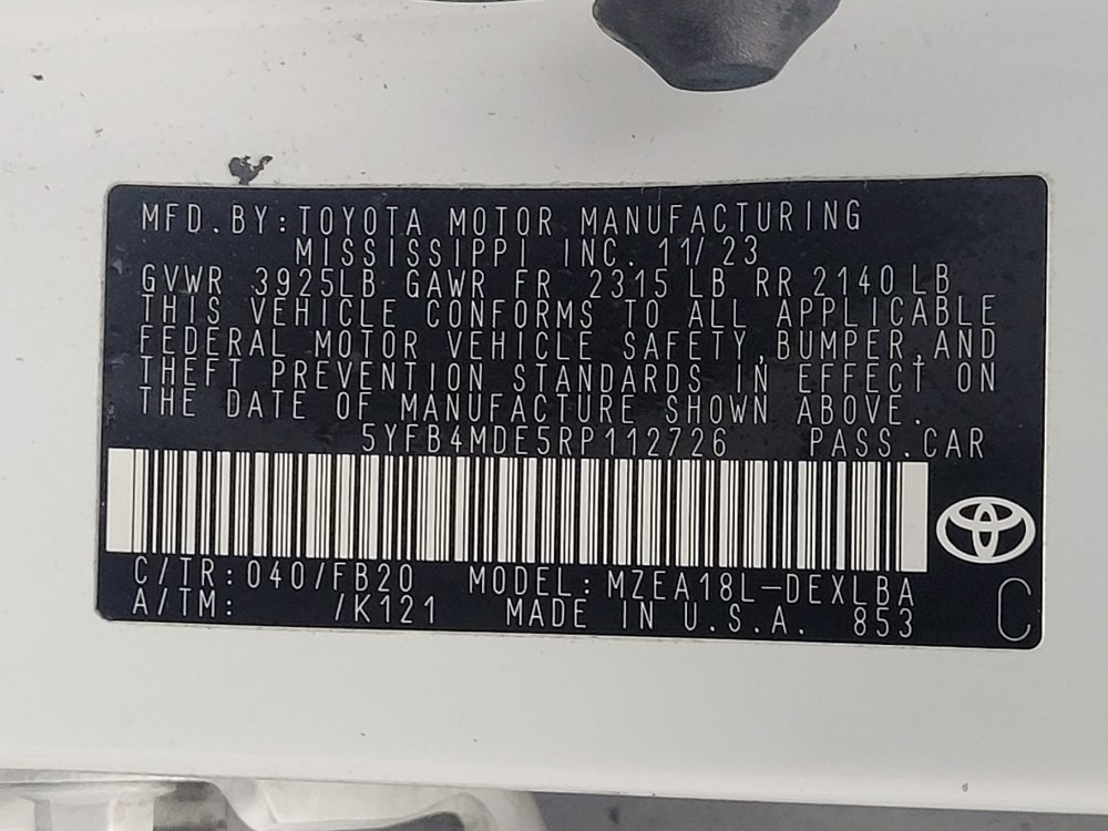 Used 2024 Toyota Corolla LE FWD image 33