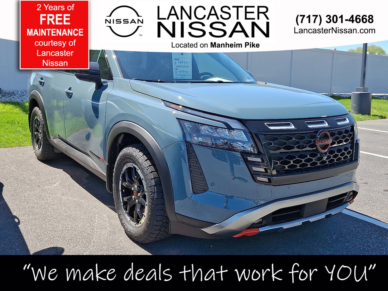 New 2026 Nissan Pathfinder Rock Creek w/ Rock Creek Premium Package AWD/4WD image 1