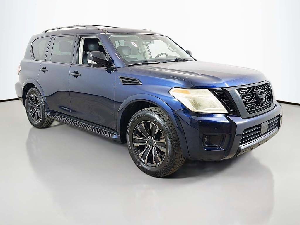 Used 2019 Nissan Armada Platinum w/ Captain's Chairs Package image 49