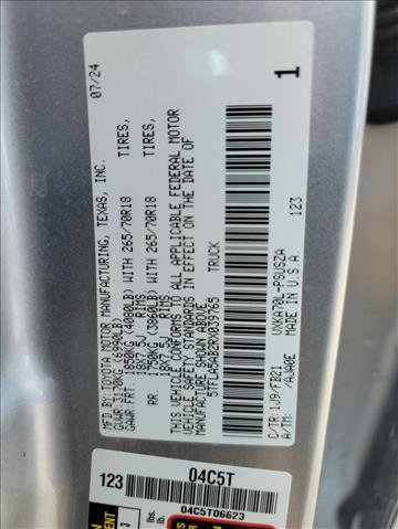 Used 2024 Toyota Tundra SR5 image 21