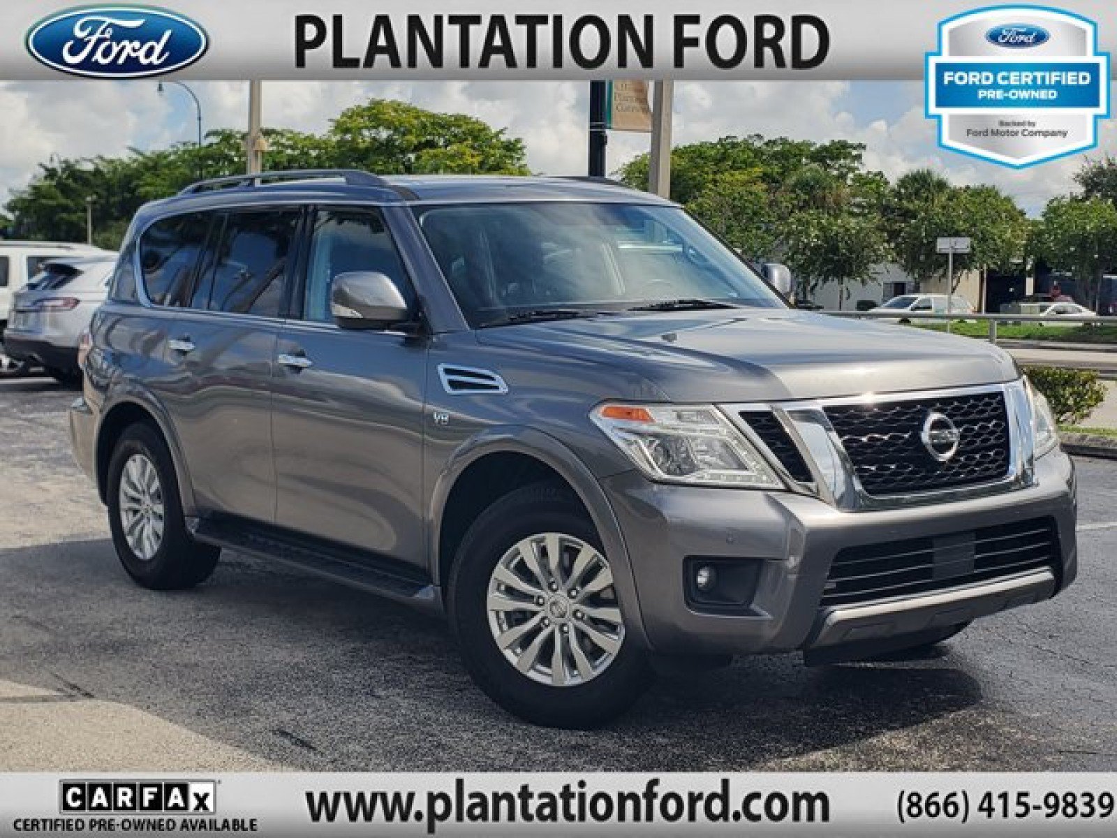 Used 2019 Nissan Armada SV w/ Driver Package RWD image 1