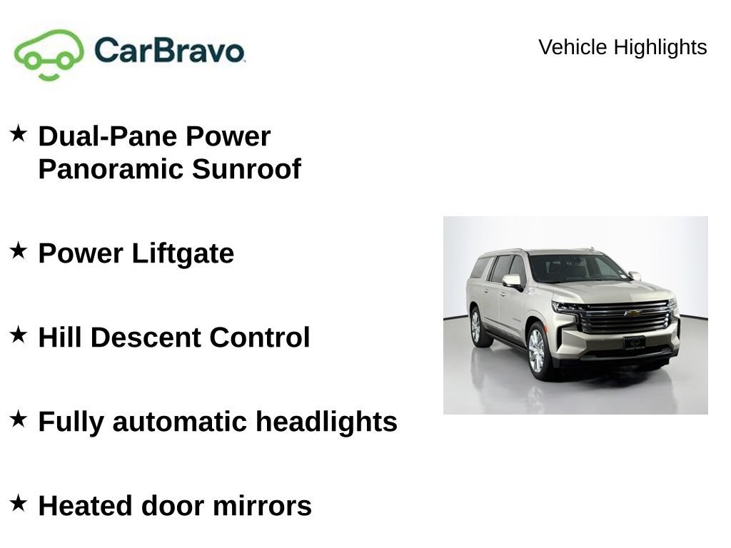Certified 2024 Chevrolet Suburban High Country AWD/4WD image 9