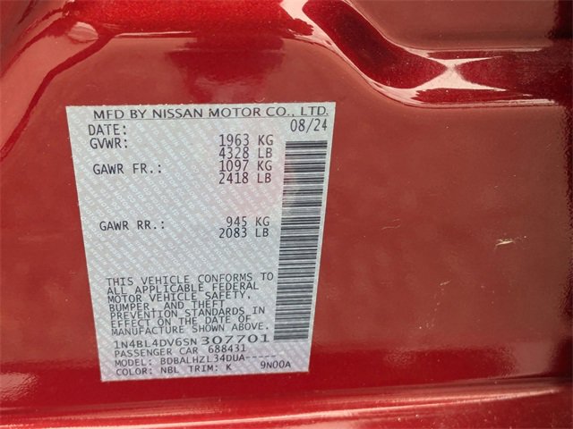 Used 2025 Nissan Altima 2.5 SV image 35