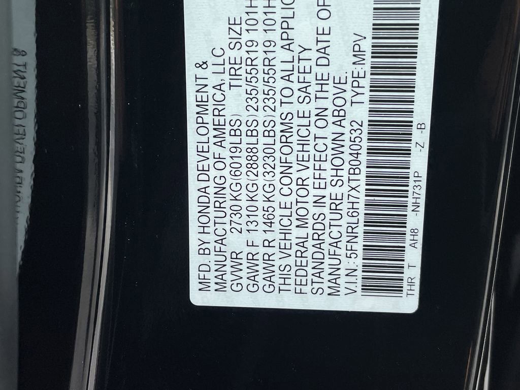 New 2026 Honda Odyssey Sport-L image 40