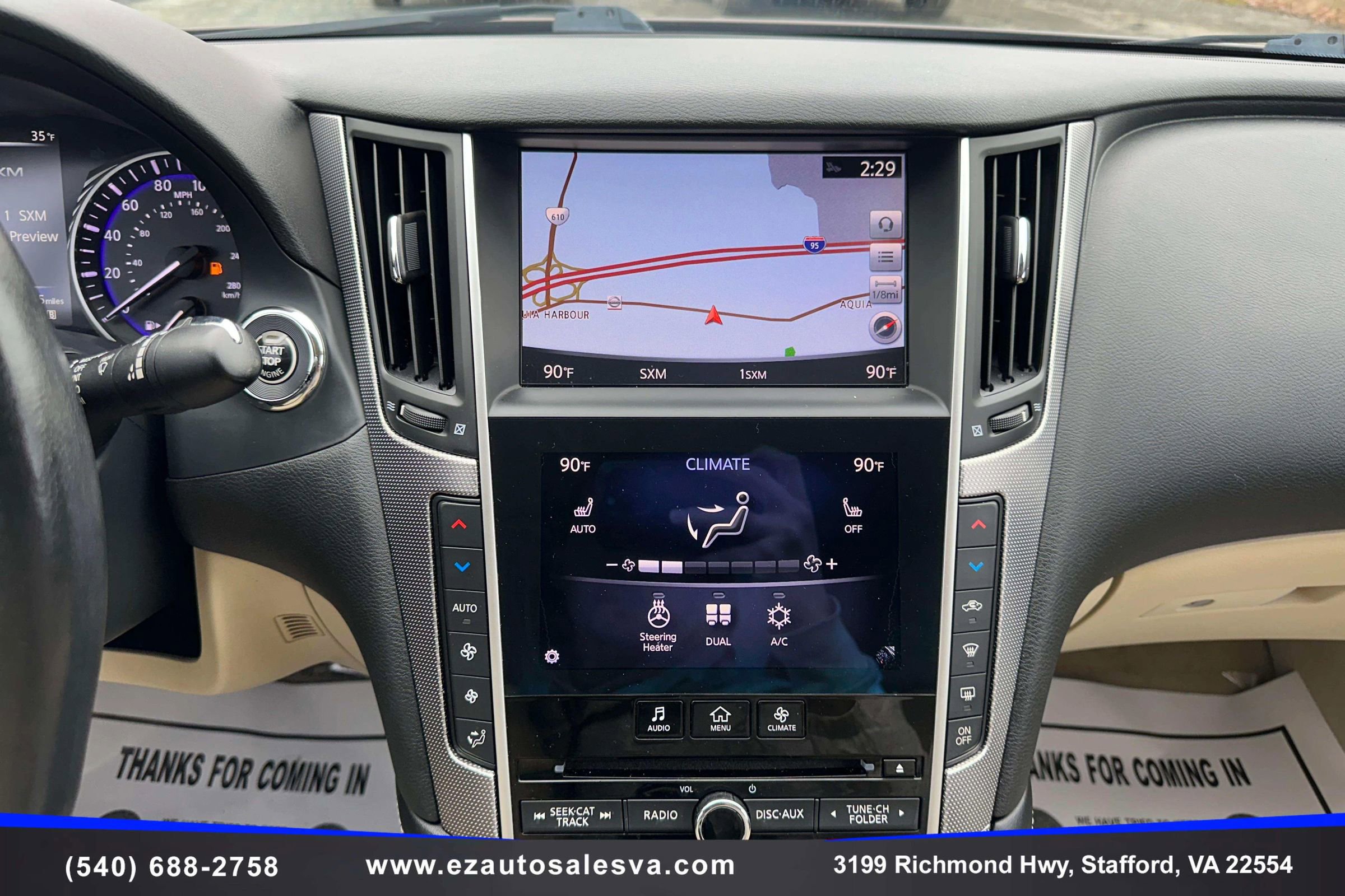 Used 2015 INFINITI Q50 Premium w/ Navigation Package image 23