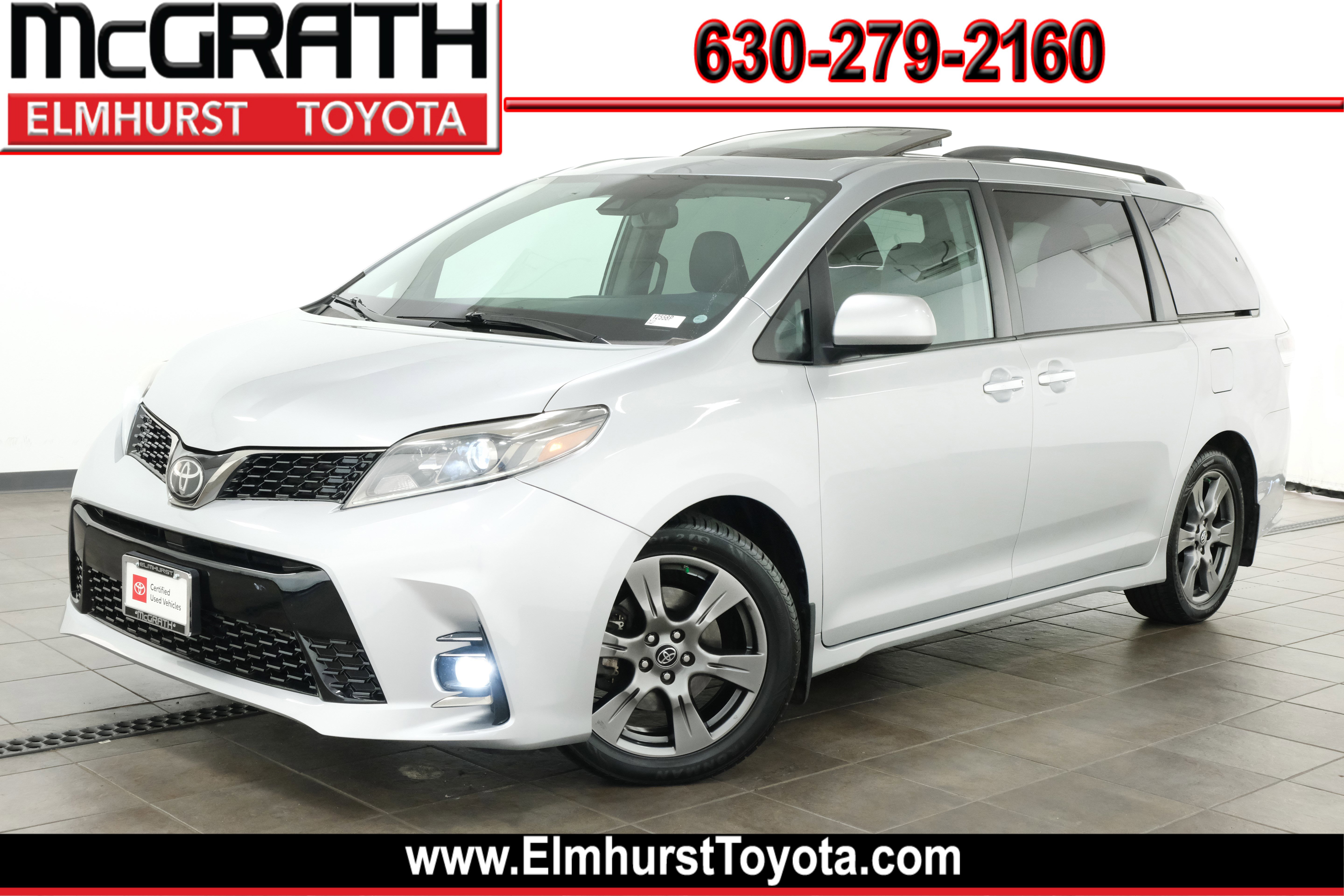 Certified 2019 Toyota Sienna SE
