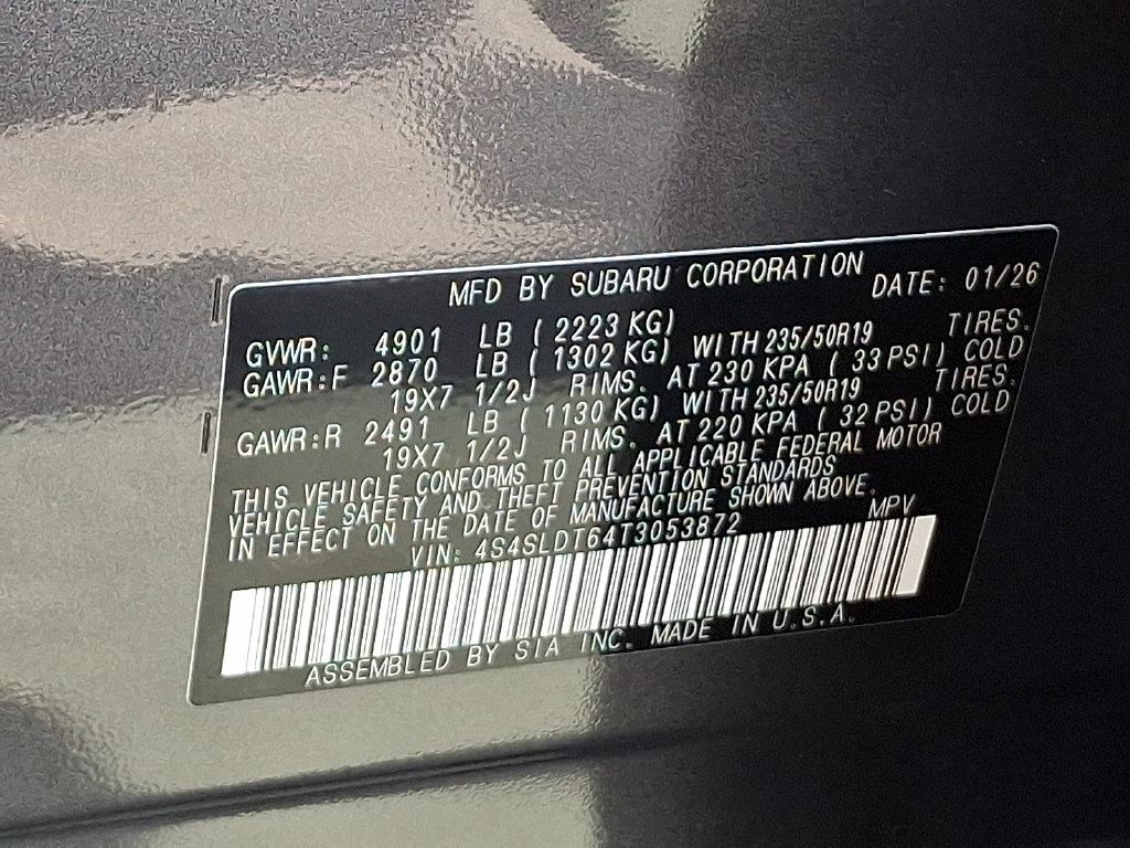 Certified 2026 Subaru Forester Touring AWD/4WD image 30