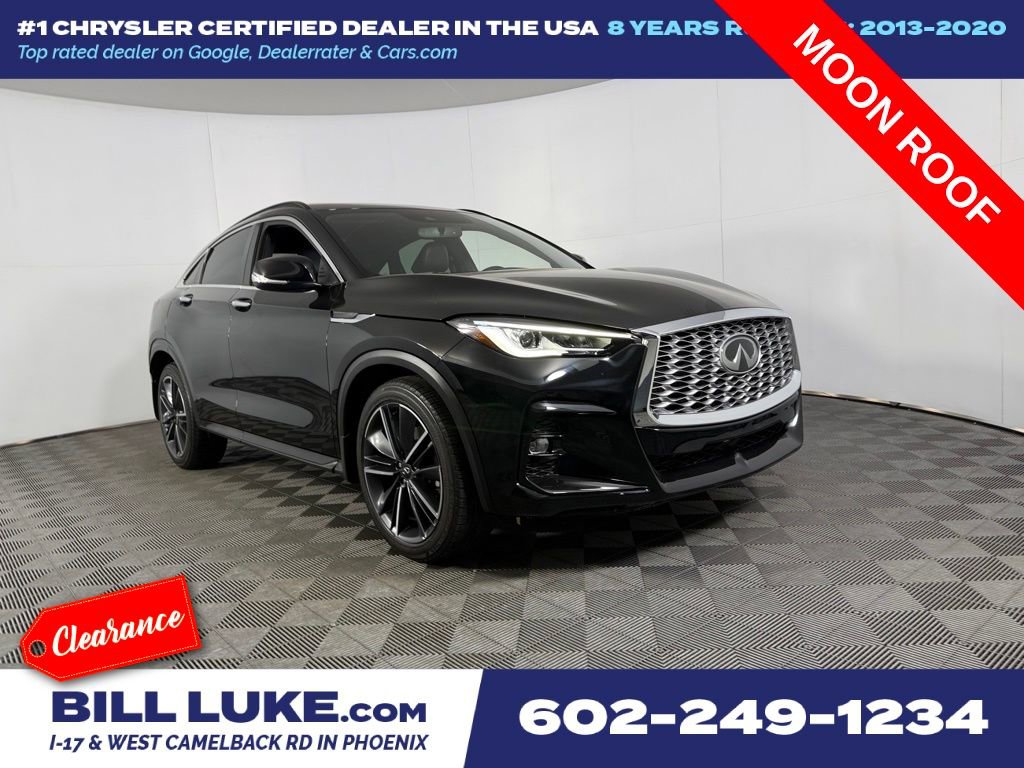 Used 2023 INFINITI QX55 Luxe w/ Cargo Package AWD/4WD image 1