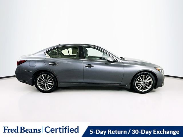 Used 2022 INFINITI Q50 Luxe w/ Cargo Package image 9