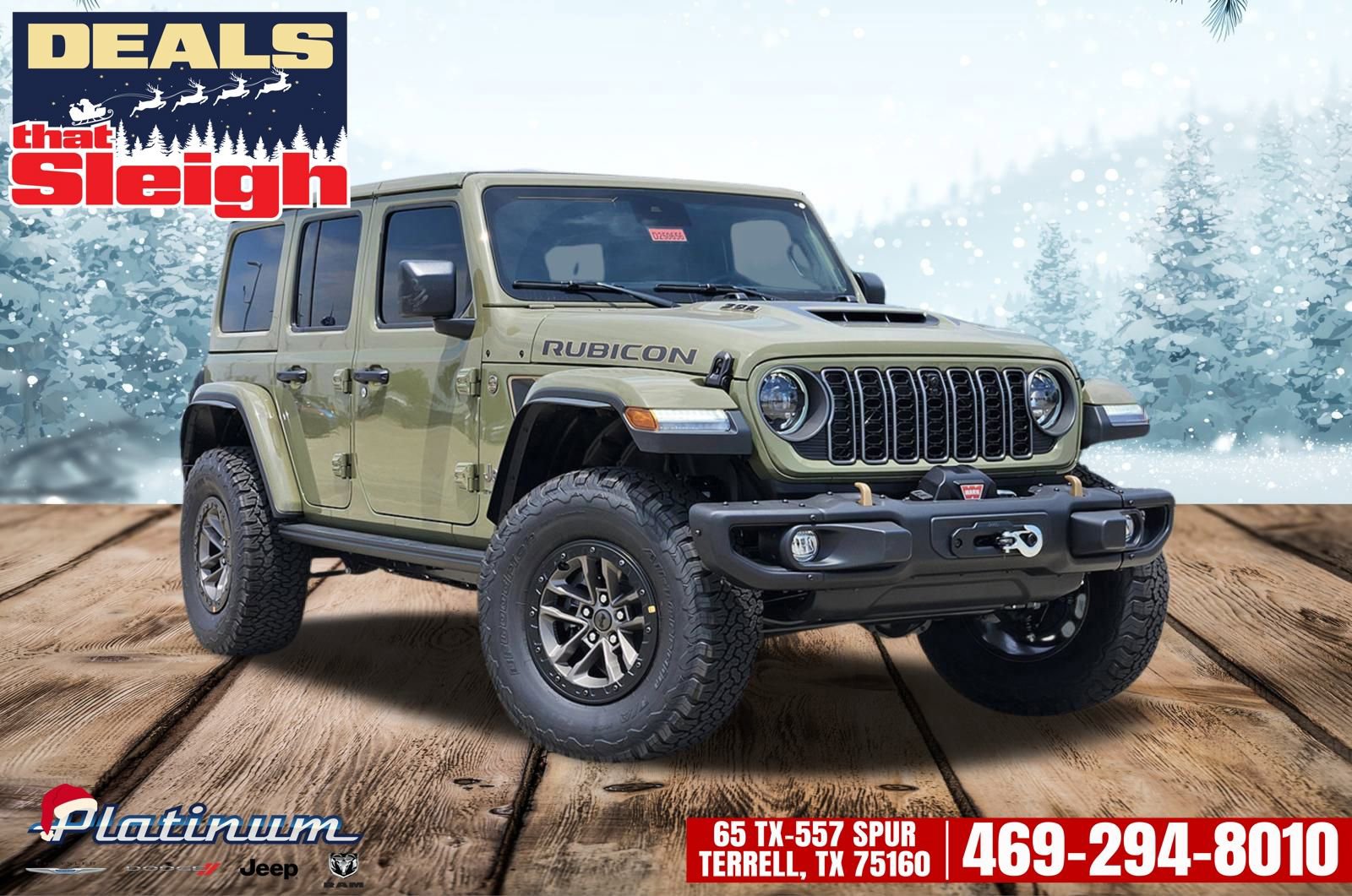 New 2025 Jeep Wrangler Unlimited Rubicon 392
