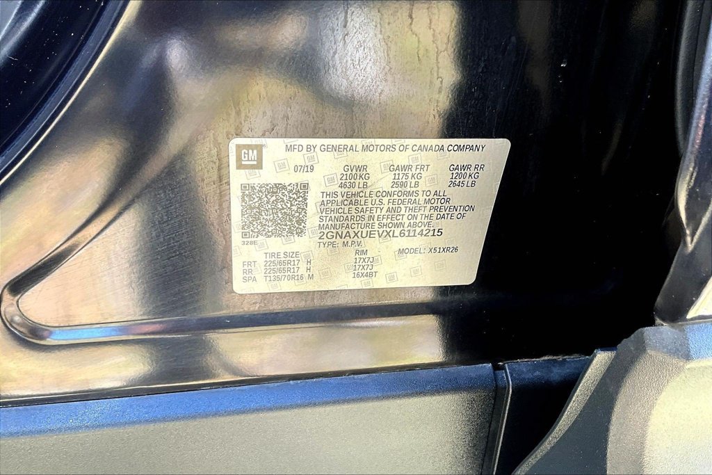 Used 2020 Chevrolet Equinox LT AWD/4WD image 21