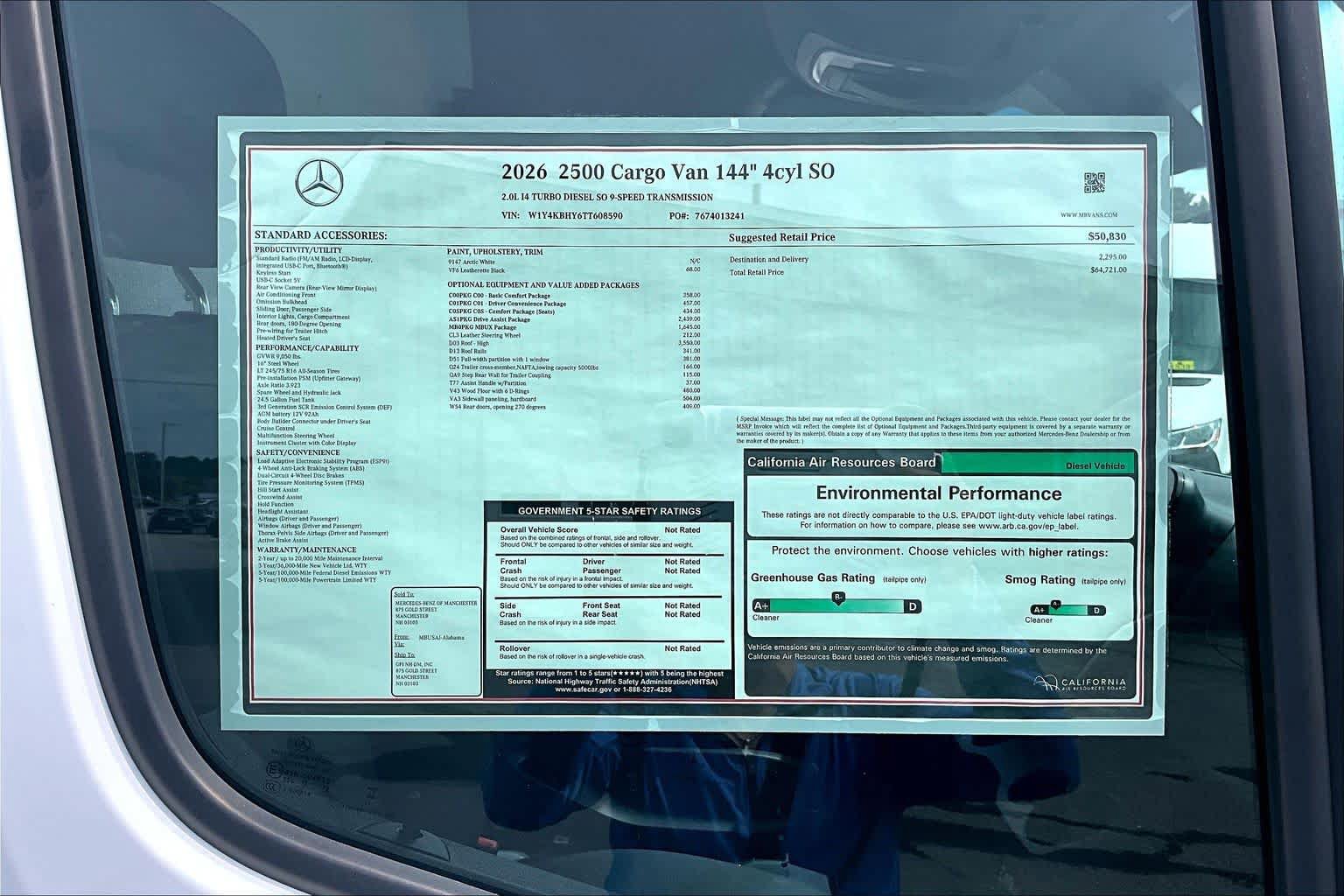 New 2026 Mercedes-Benz Sprinter 2500 image 19
