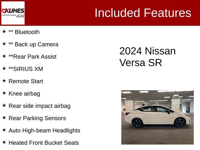Used 2024 Nissan Versa SR image 3