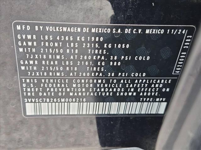 Used 2025 Volkswagen Taos SE FWD image 24