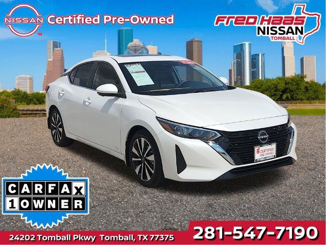 Certified 2025 Nissan Sentra SV w/ SV Premium Package FWD image 1