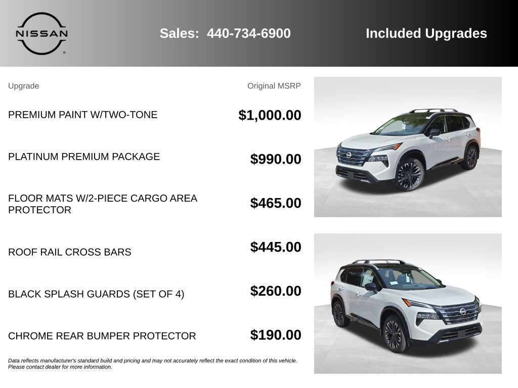 New 2026 Nissan Rogue Platinum w/ Platinum Premium Package AWD/4WD image 7