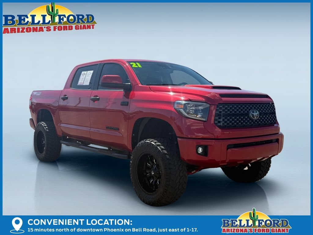 Used 2021 Toyota Tundra SR5 w/ TRD Sport Package AWD/4WD image 4