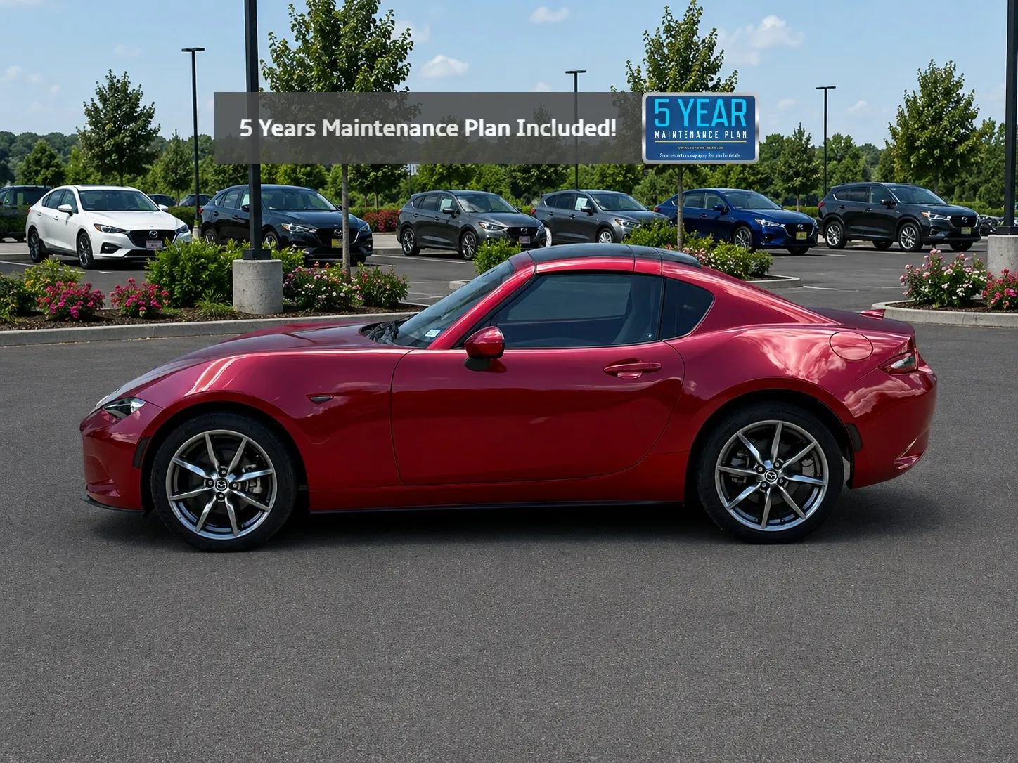 Used 2021 MAZDA MX-5 Miata RF Grand Touring RWD image 2
