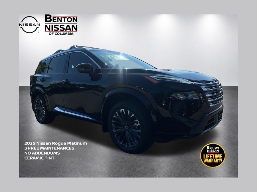 New 2026 Nissan Rogue Platinum w/ Platinum Premium Package AWD/4WD 360° Tour