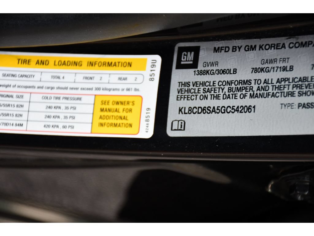Used 2016 Chevrolet Spark LT FWD image 26