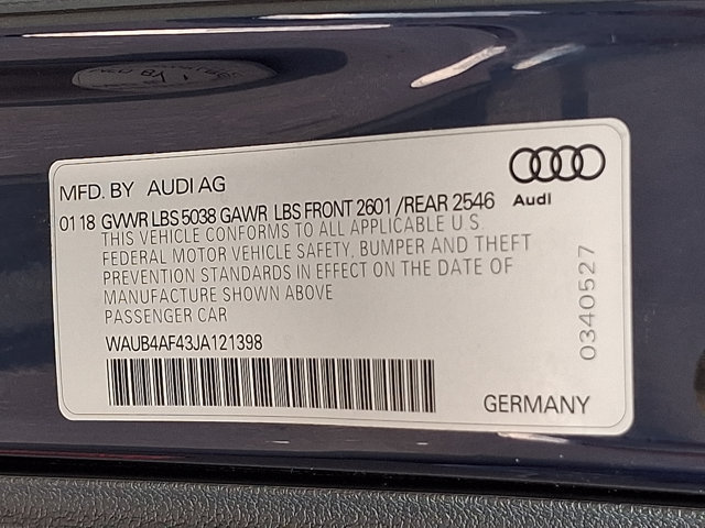 Used 2018 Audi S4 Premium Plus w/ Navigation Package AWD/4WD image 26