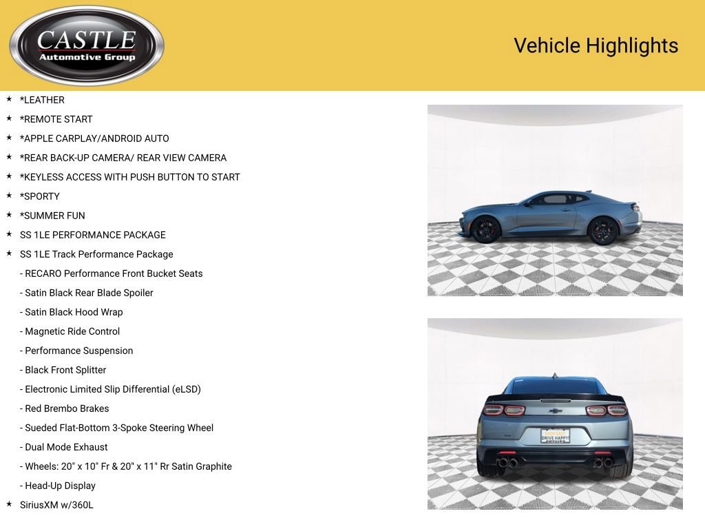 Certified 2023 Chevrolet Camaro SS image 3