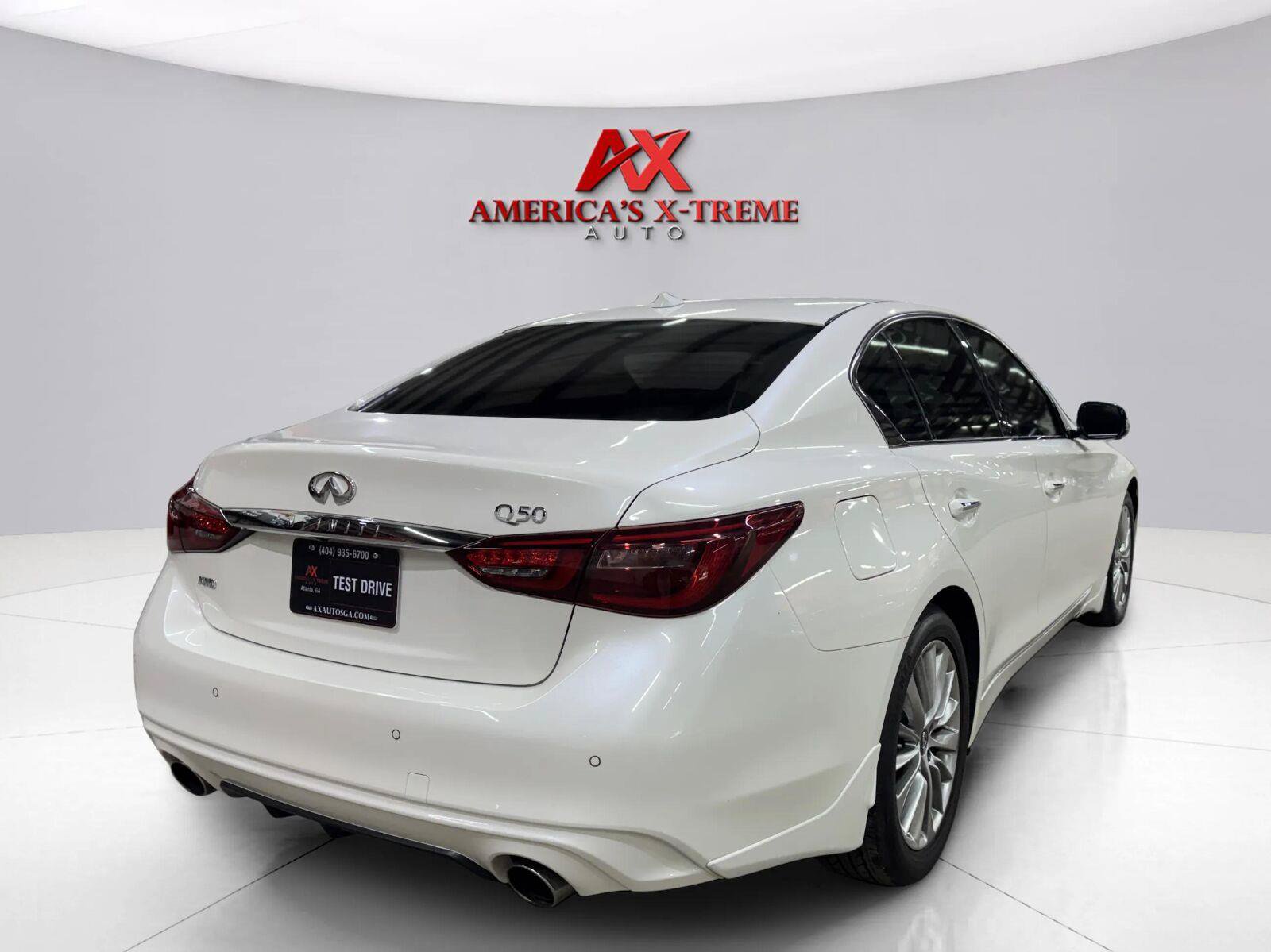 Used 2022 INFINITI Q50 Luxe w/ Cargo Package AWD/4WD image 7