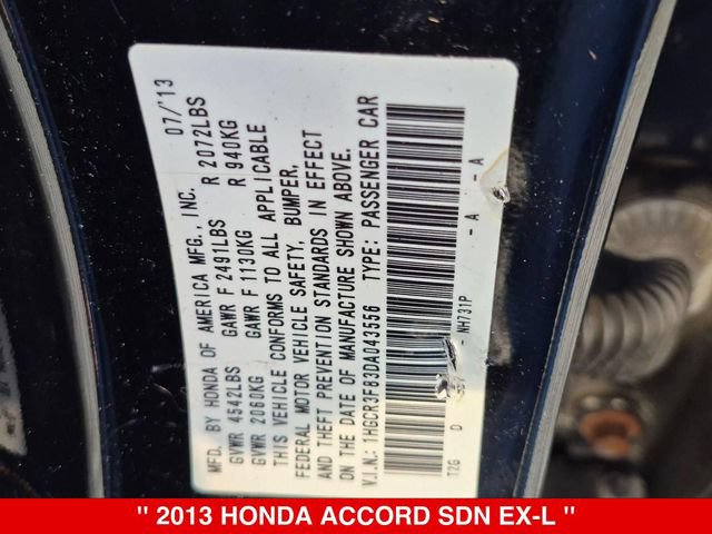 Used 2013 Honda Accord EX-L image 39