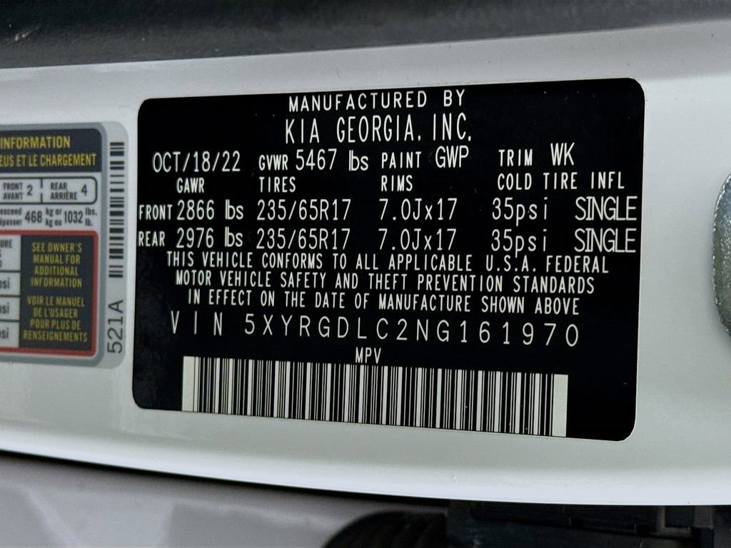 Used 2022 Kia Sorento LX image 34