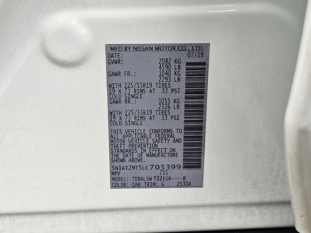 Used 2020 Nissan Rogue SL w/ Premium Package FWD image 32