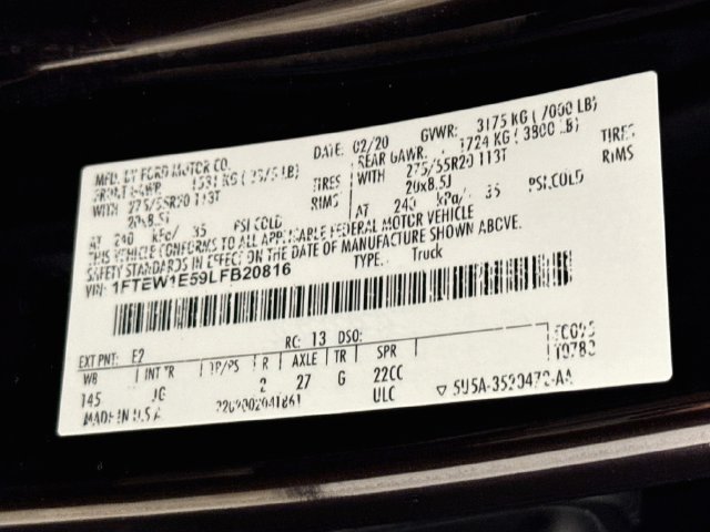 Used 2020 Ford F150 XL w/ Equipment Group 101A Mid AWD/4WD image 31