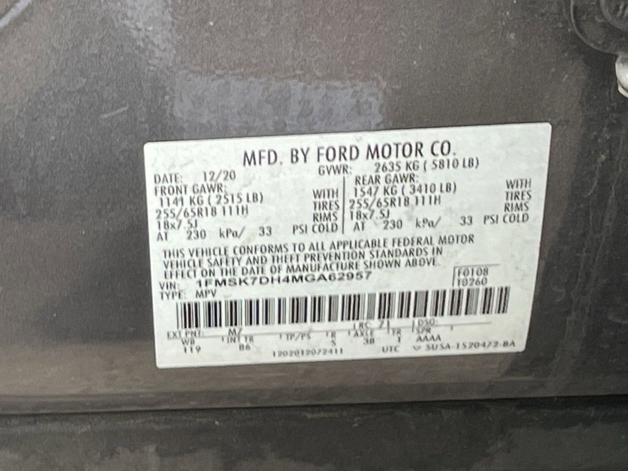 Used 2021 Ford Explorer XLT image 15